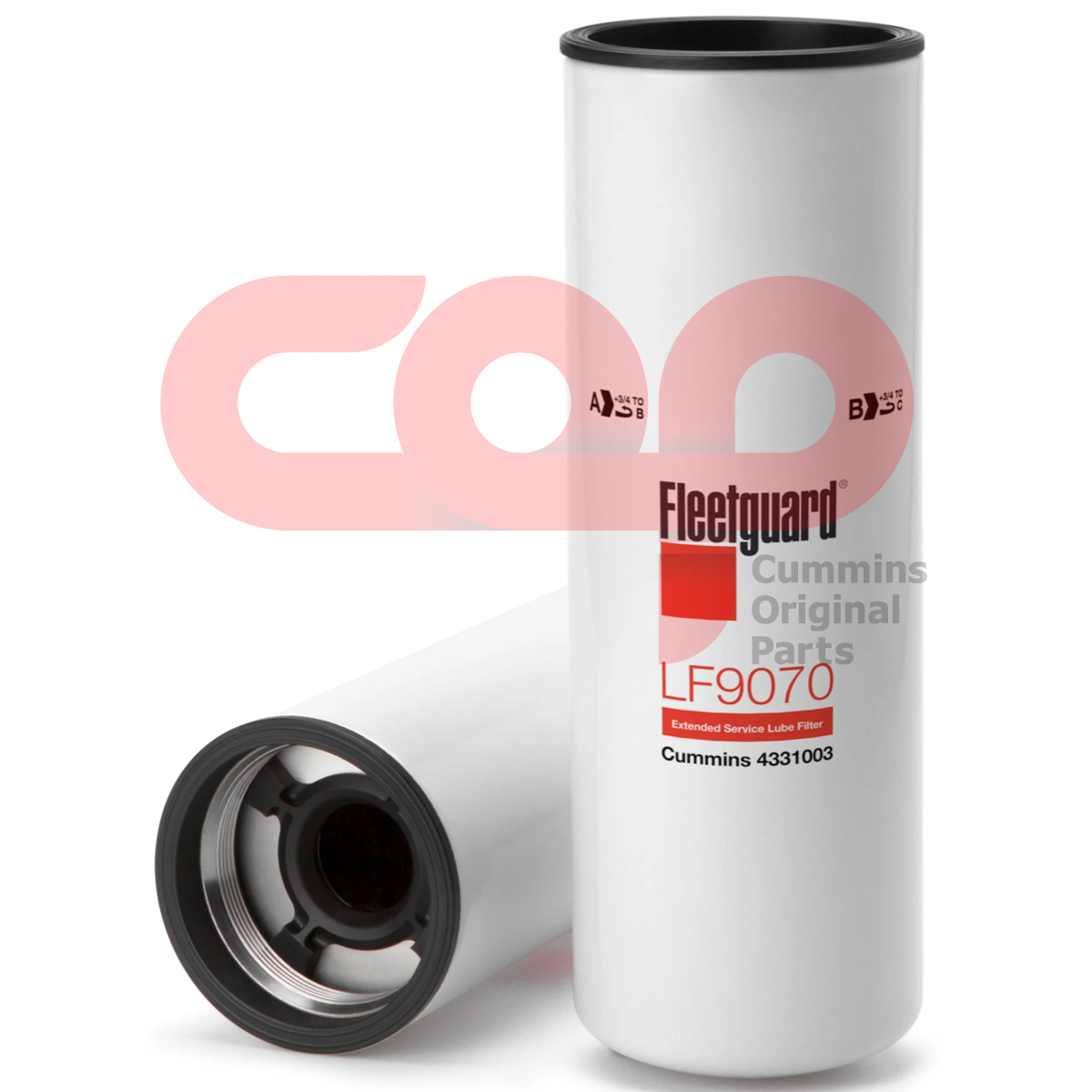 Фильтр масляный Fleetguard LF9070 3680306 3406810 3101868 2882673 LF9000 84372057